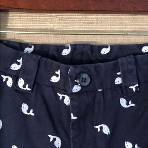 GAP preppy whale pants, girls sz 12